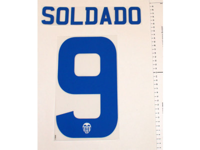 Valencia away printing 2012/13 - Soldado 9