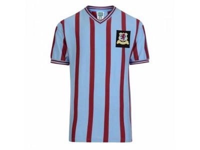 Aston Villa 1957 Fa Cup Final Retro Football Shirt