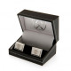 West Ham United FC Silver Plated Cufflinks