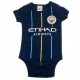Manchester City FC 2 Pack Bodysuit 12/18 Months NV