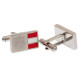 Liverpool FC Stainless Steel Stripe Cufflinks - Official Club Accessories