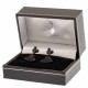 Tottenham Hotspur FC Black IP Cufflinks - Back View