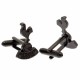 Tottenham Hotspur FC Black IP Cufflinks - Front View