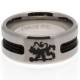 Chelsea FC Black Inlay Ring Small