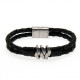 Arsenal FC Leather Bracelet