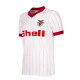 SL Benfica 1985 - 86 Away Retro Football Shirt Front view