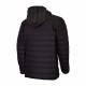 Stylish Quilted All Black Hooded Jacket