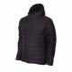 Classic All Black Hooded Puffer Jacket
