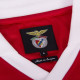 SL Benfica 1984 - 85 Retro Football Shirt Detail of the neck design