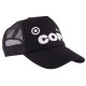 Copa Campioni Black Trucker Cap