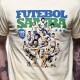 Futebol Samba T-Shirt Yellow 100% cotton