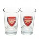 Arsenal Fc 2 Pack Shot Glass Set
