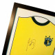 Brasil Socrates Signed Shirt Silhouette