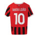 AC Milan home - official RAFA LEÃO 10 name kit