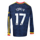 Arsenal away kit - Long Sleeve - TZOLIS 17