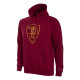 AS Roma Heritage Hooded Sweater Rosso