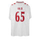 Denmark away jersey - custom name - standard