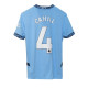 Man City home jersey - custom name + number