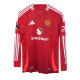 Man United home jersey authentic Long-Sleeve 