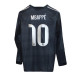 Mbappe 10 - Real Madrid away Long Sleeve - authentic