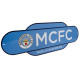 Side View of Official MCFC Colour Retro Sign