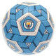 Size 3 Football with MCFC Crest and Team Colors