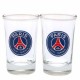 Paris Saint Germain FC 2 Pack Shot Glass Set