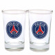 Paris Saint Germain FC 2 Pack Shot Glass Set