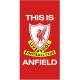 Liverpool FC This Is Anfield Towel - Official Stadium Merchandise