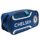 Close-up of Chelsea FC Logo on Boot Bag