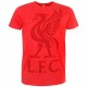 Liverpool FC Liverbird T Shirt Mens Red X Large