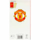 Manchester United FC Personalised Birthday Card - Size Comparison
