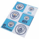 ManCity FC Car Decal Set Design