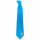 Manchester City FC Sky Blue Tie with Striped Design