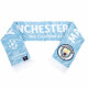 Manchester City FC UCL Scarf Design