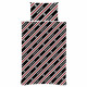 Manchester United Single Duvet Set - Core Stripe - reverse