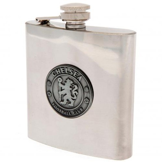 Chelsea Football Club Official Six Hour Hot Cold Bottle Flask Stainless Steel 