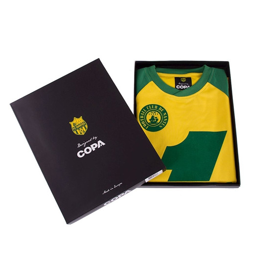 Fc Nantes 1978 - 79 Short Sleeve Retro Football Shirt
