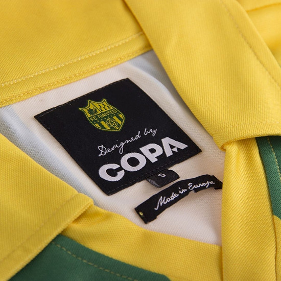 FC Nantes 1994 - 95 Short Sleeve Retro Football Shirt