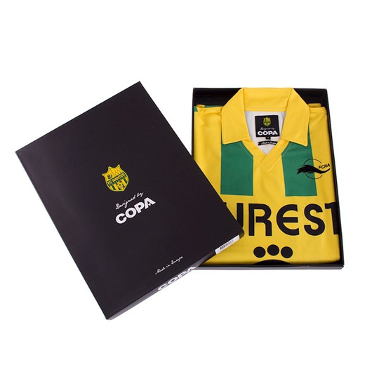 FC Nantes 1994 - 95 Short Sleeve Retro Football Shirt