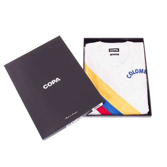 Colombia 1973 Short Sleeve Retro Football Shirt