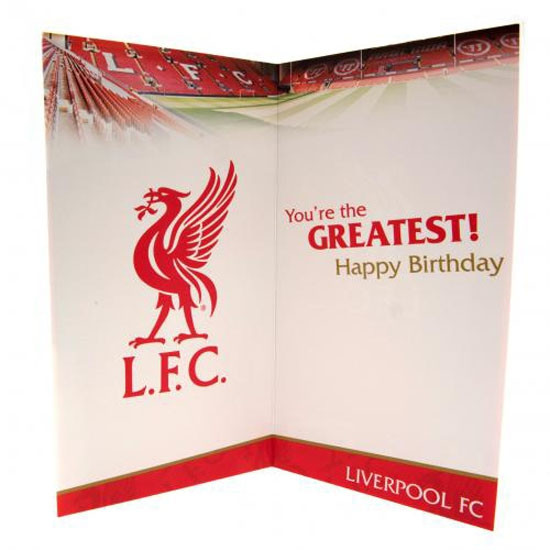 Liverpool FC Birthday Card Dad