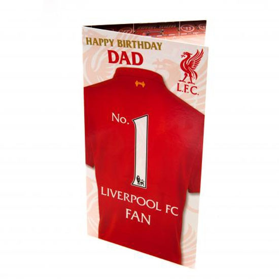 Liverpool FC Birthday Card Dad
