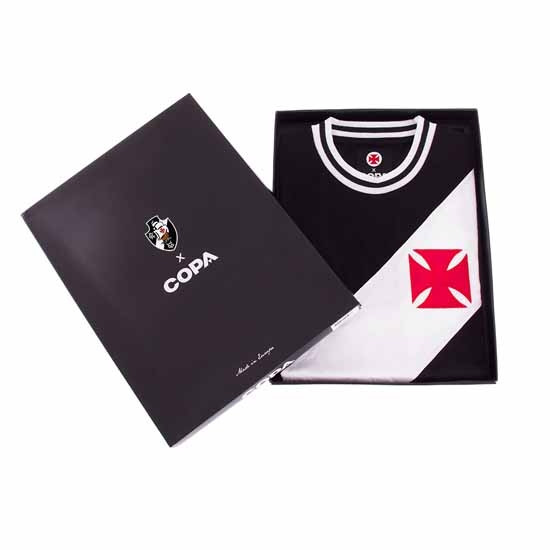 Classic Vasco da Gama 1970 Short Sleeve Retro Football Shirt