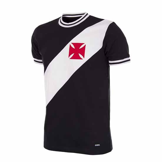 Classic Vasco da Gama 1985 Short Sleeve Retro Football Shirt