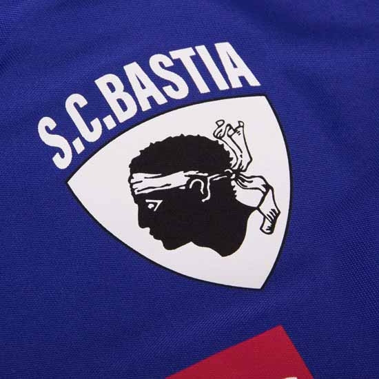Stylish SC Bastia 1997-98 Vintage Soccer Jersey