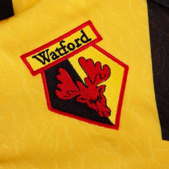 Golden Memories: Watford FC 1994-95 Retro Football Shirt