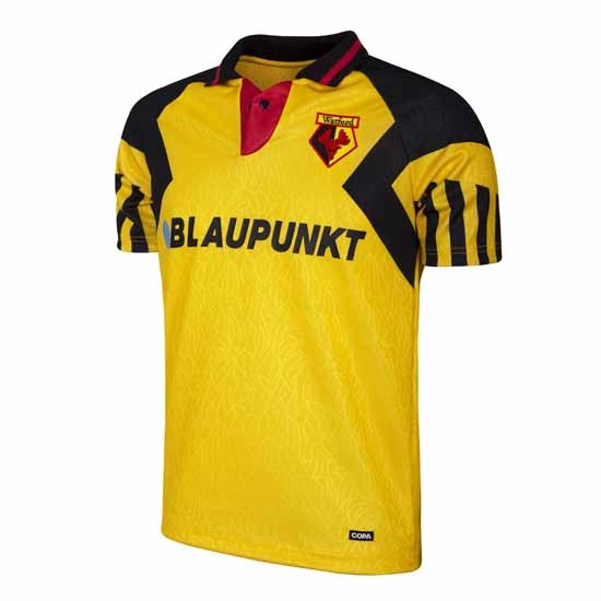 Golden Memories: Watford FC 1994-95 Retro Football Shirt