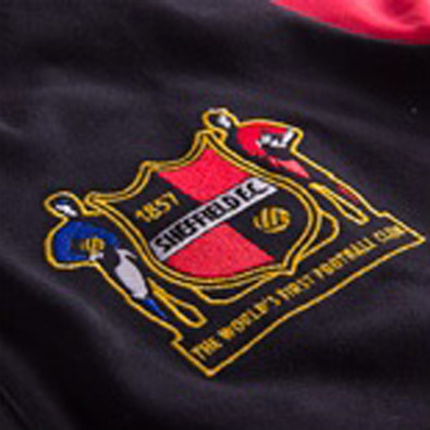 Sheffield FC 1950's Long Sleeve Retro Shirt 100% cotton