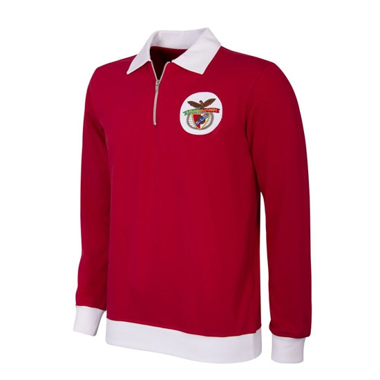 SL Benfica 1962 - 63 Retro Football Jacket Front view